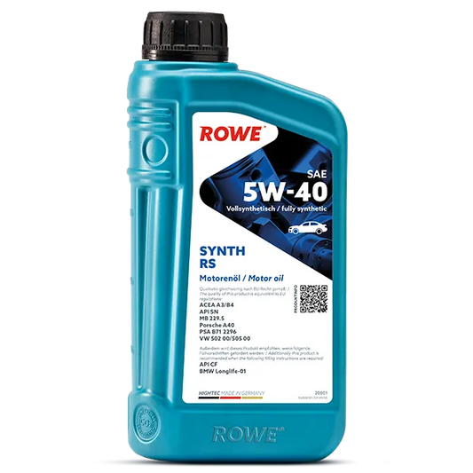ROWE Hightec SYNTH RS SAE 5W-40 Motor Oil - 1 Liter