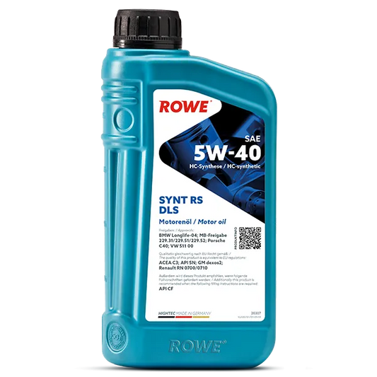 ROWE Hightec SYNT RS DLS SAE 5W-40 Motor Oil - 1 Liter