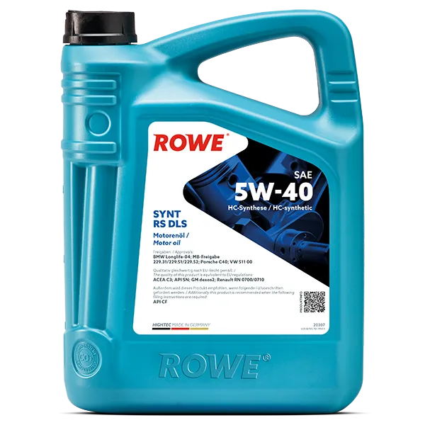 C8 RS6/RS7 ROWE Hightec SYNT RS DLS 5W-40 Oil Change Kit