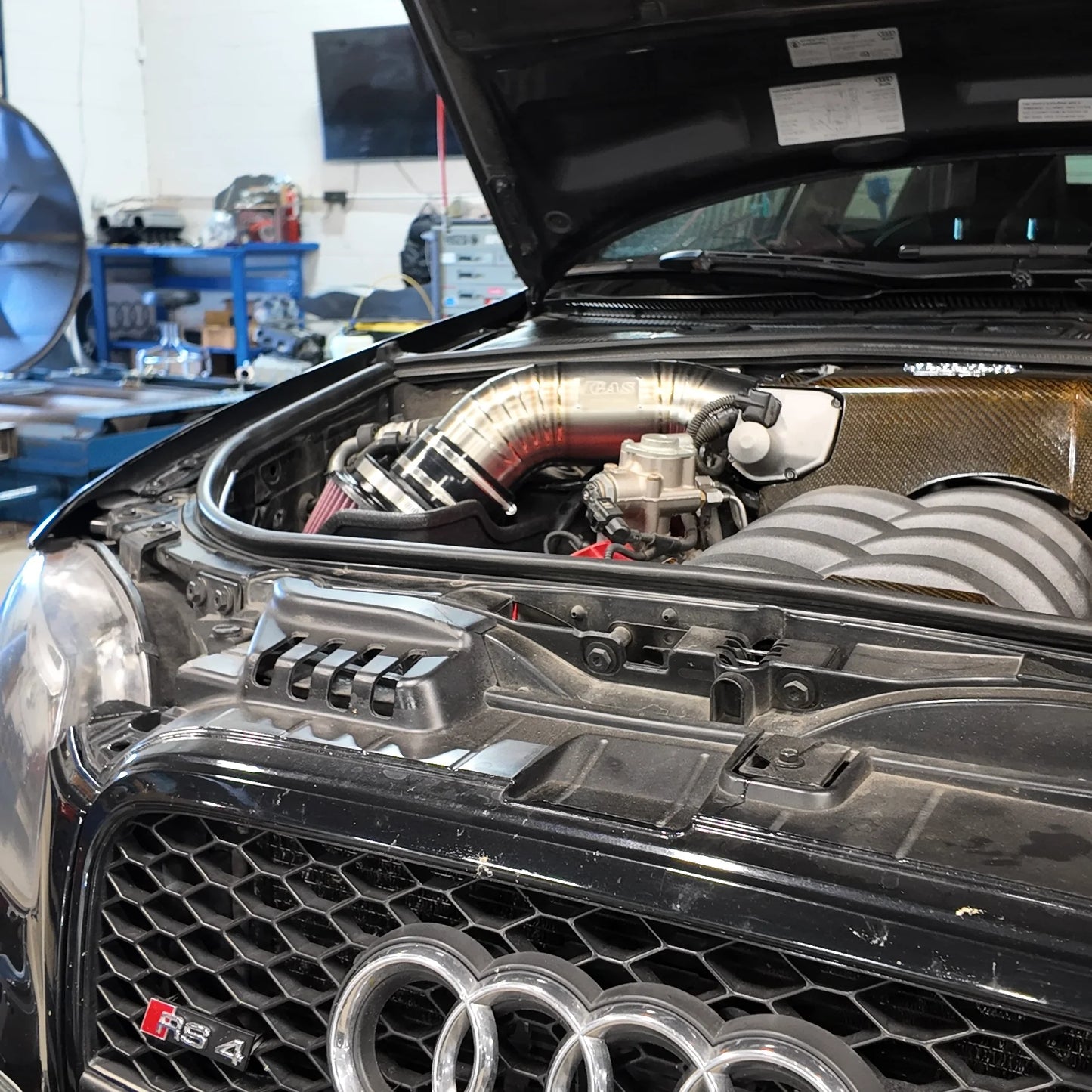 GAS Omega 102mm Titanium B7 RS4 Intake