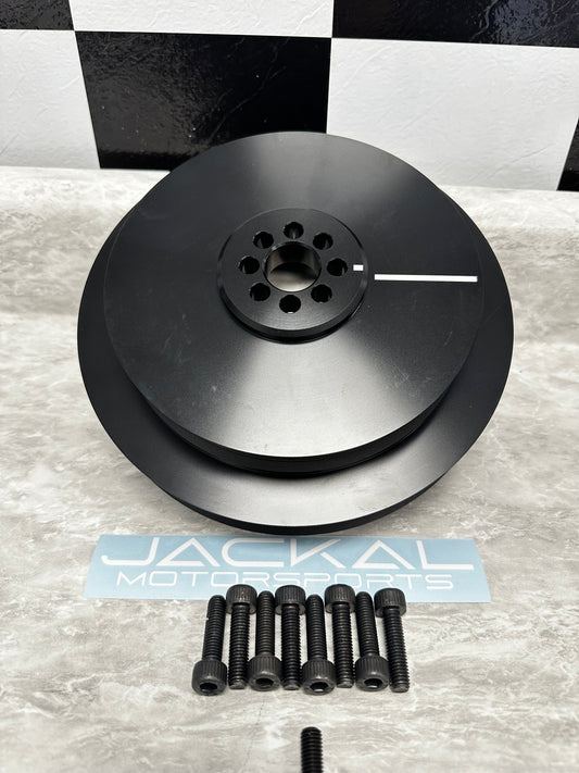 Jackal Motorsports 207mm Audi 3.0T Lower Pulley Upgrade | S4 S5 SQ5 A6 A7 Q7 Supercharged