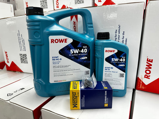 Rowe Hightec Synt Rs HC-D 8V 2.0 TFSI Oil Change Kit