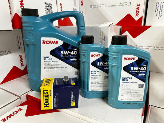 Rowe Hightec Synt Rs HC-D 3.0T EA837 (CREC) Oil Change Kit