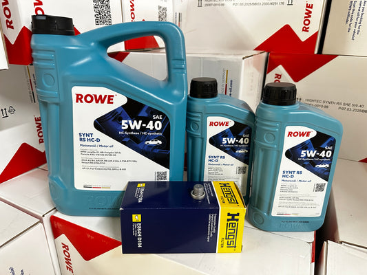 Rowe Hightec Synt Rs HC-D 3.0T EA837 Oil Change Kit