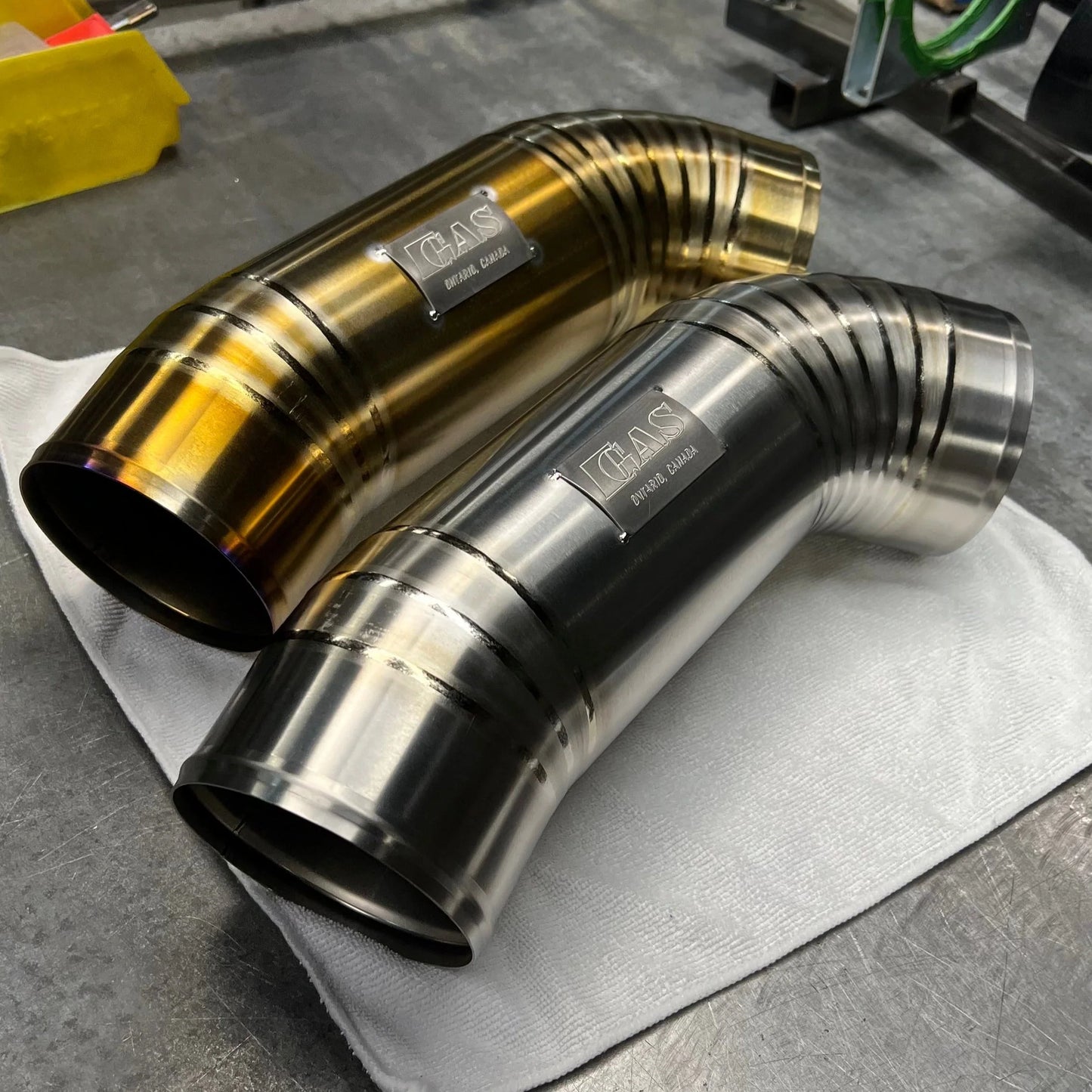 GAS Omega 102mm Titanium Intake C6 A6 3.0T