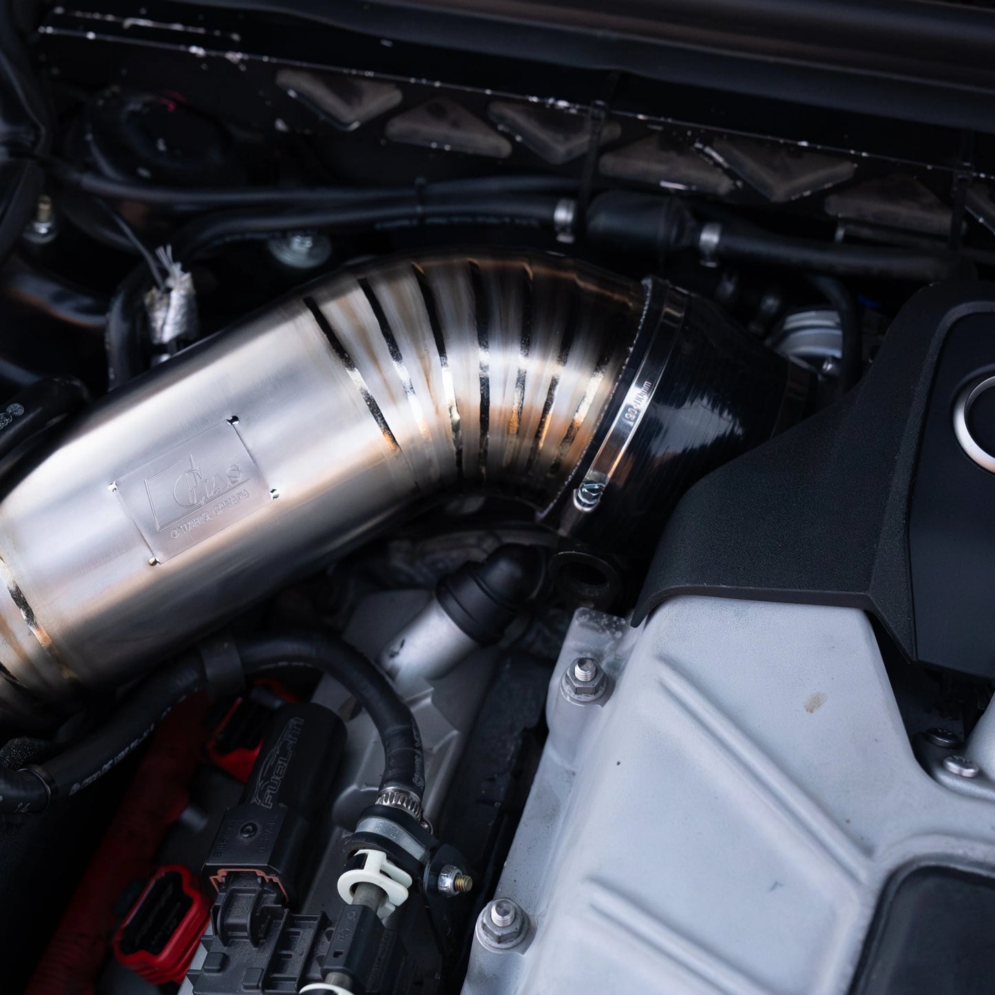 GAS Omega 102mm Titanium Intake C6 A6 3.0T