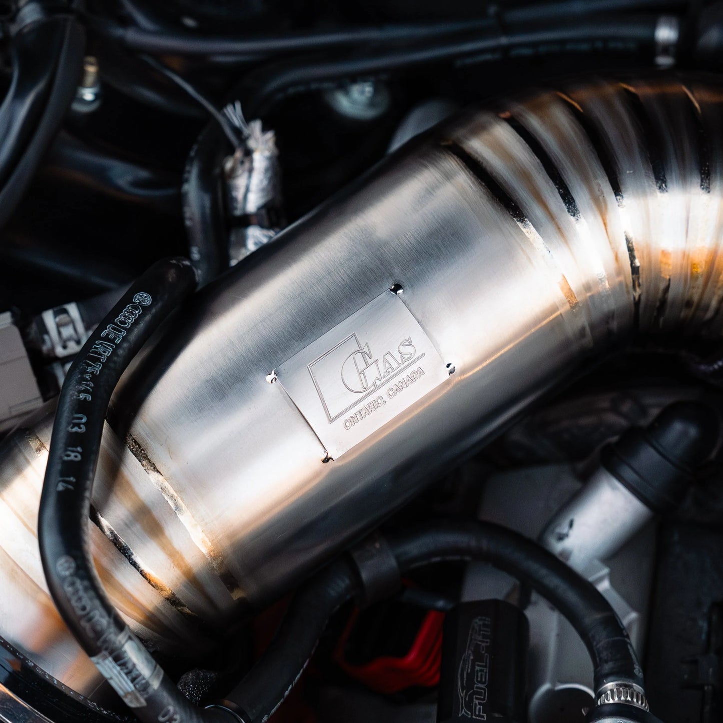 GAS Omega 102mm Titanium Intake C6 A6 3.0T