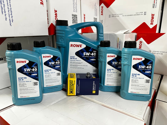 Rowe Hightec Synt Rs HC-D 4.0T EA824 Oil Change Kit