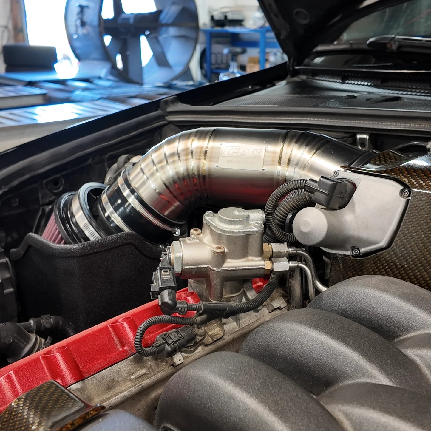 GAS Omega 102mm Titanium B7 RS4 Intake