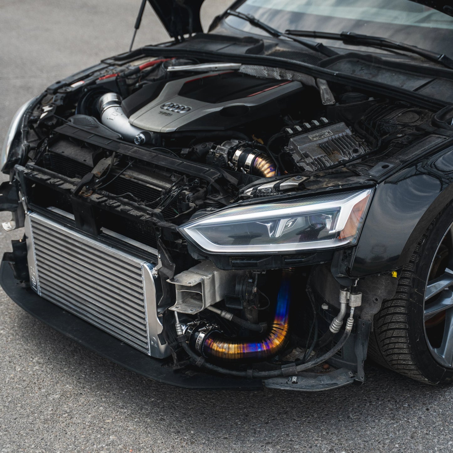 B9 S4/S5 GAS Omega 1000hp Intercooler Kit