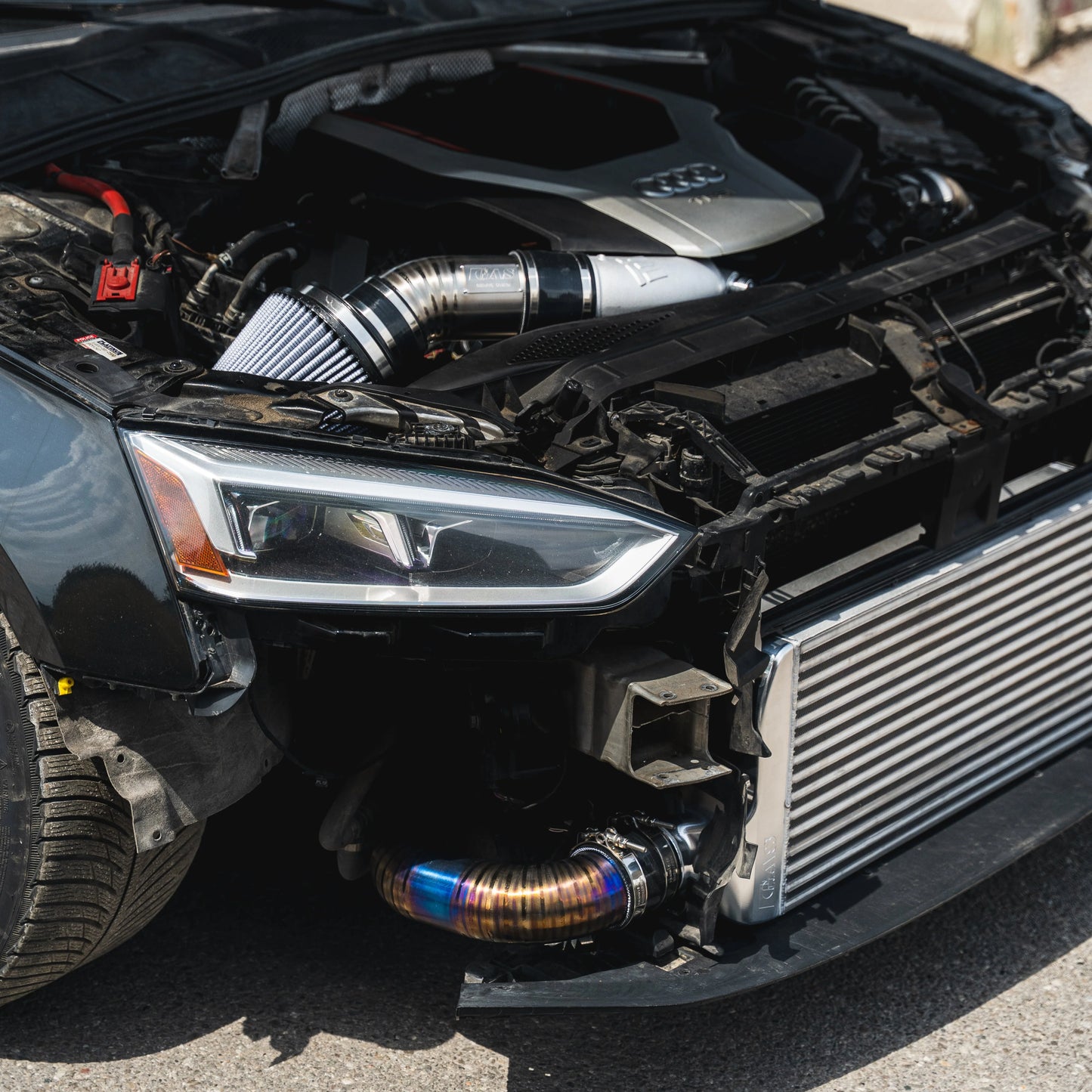 B9 S4/S5 GAS Omega 1000hp Intercooler Kit