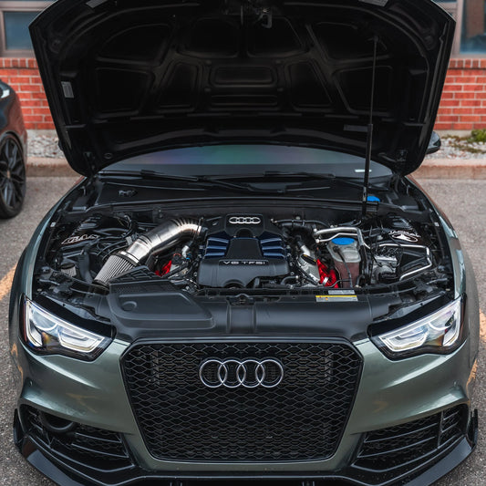 GAS V2 Omega 102mm Titanium Intake B8/B8.5 S4/S5 3.0T