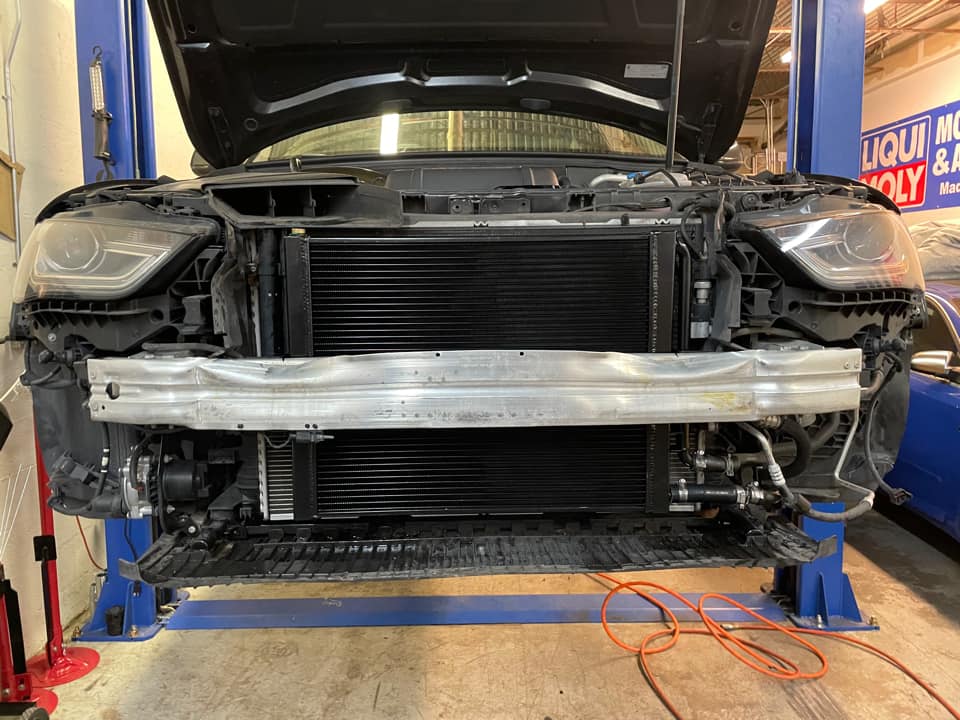MercRacing 3.0TFSI Upgraded Heat Exchanger