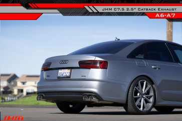 C7.5 A6/A7 JHM Catback Exhaust