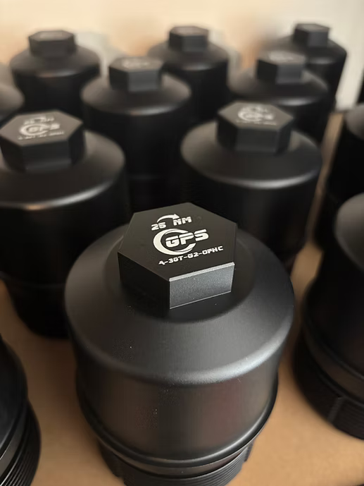 GPS Audi 3.0T Gen 2 (CREC) Billet Oil Filter Cap