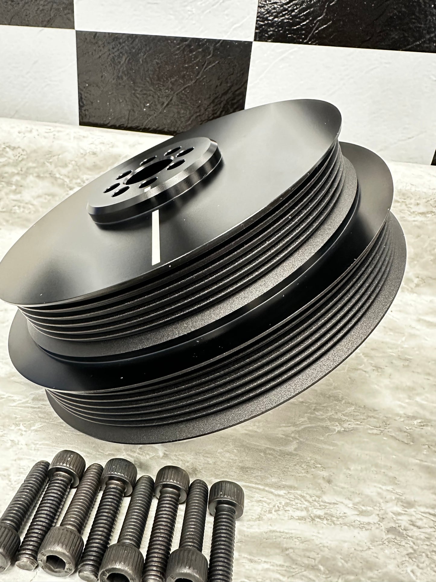 Jackal Motorsports 187mm Audi 3.0T Lower Pulley Upgrade | S4 S5 SQ5 A6 A7 Q7 Supercharged