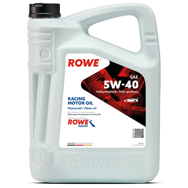 ROWE Hightec SAE 5W-40 Racing Motor Oil 5 Liter Jug