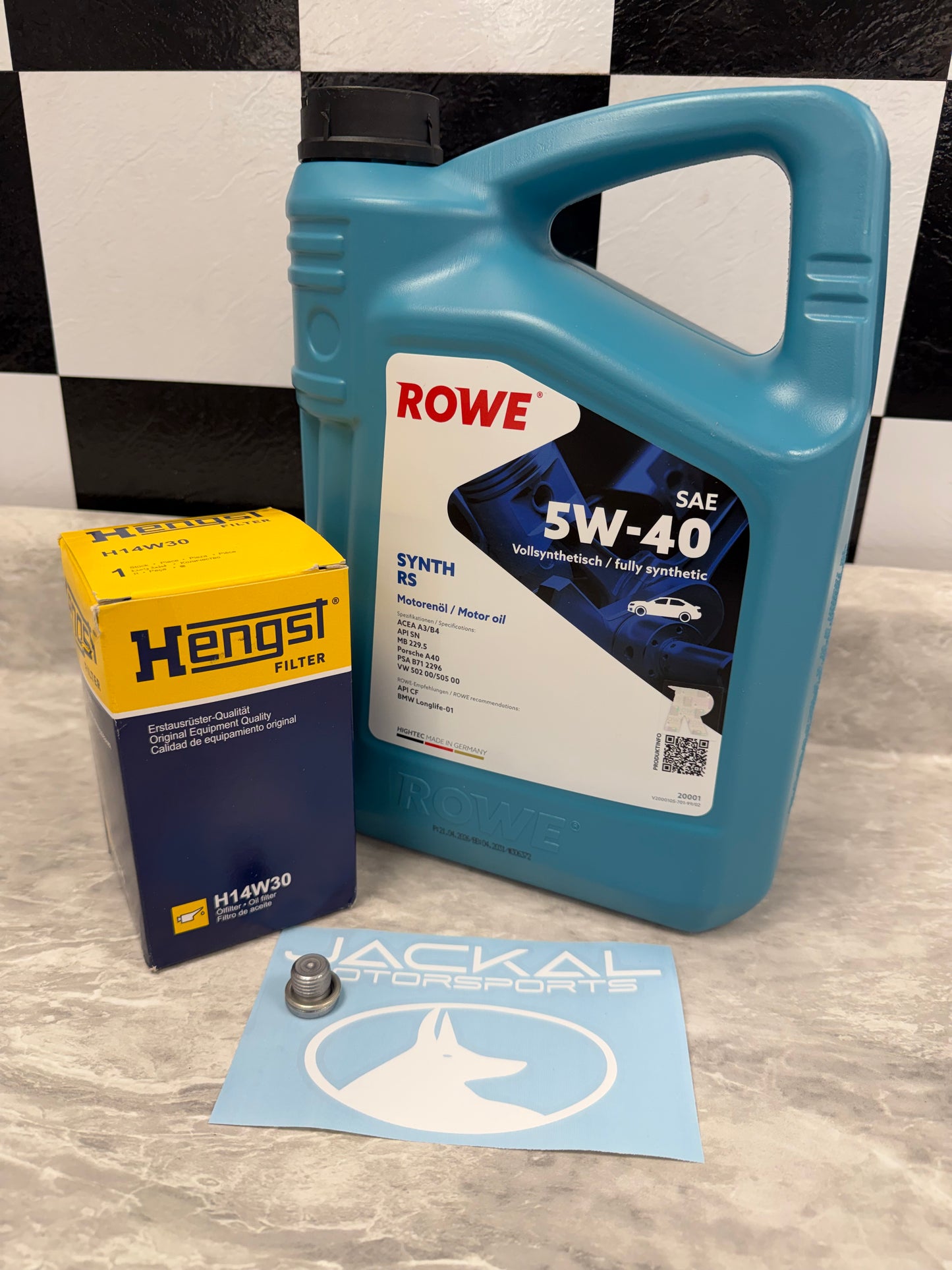 Rowe Synth RS B8/B8.5 A4 2.0T Oil Change Kit