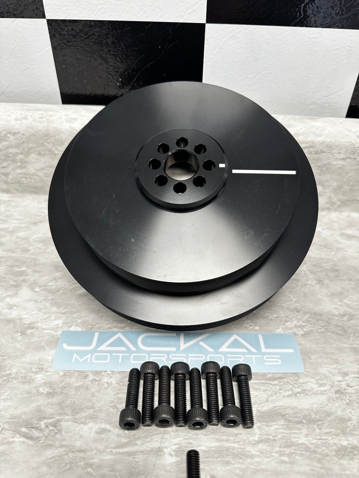 Jackal Motorsports 207mm Audi 3.0T Lower Pulley Upgrade | S4 S5 SQ5 A6 A7 Q7 Supercharged