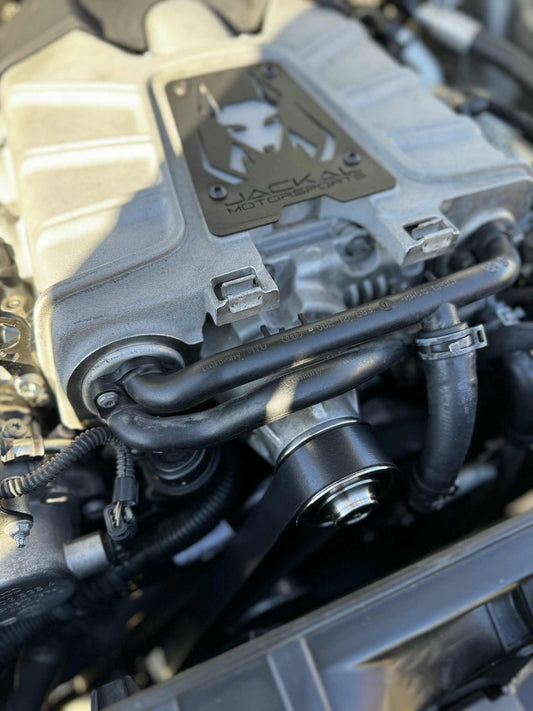 Stainless 57mm Press-on 3.0T Supercharger Pulley