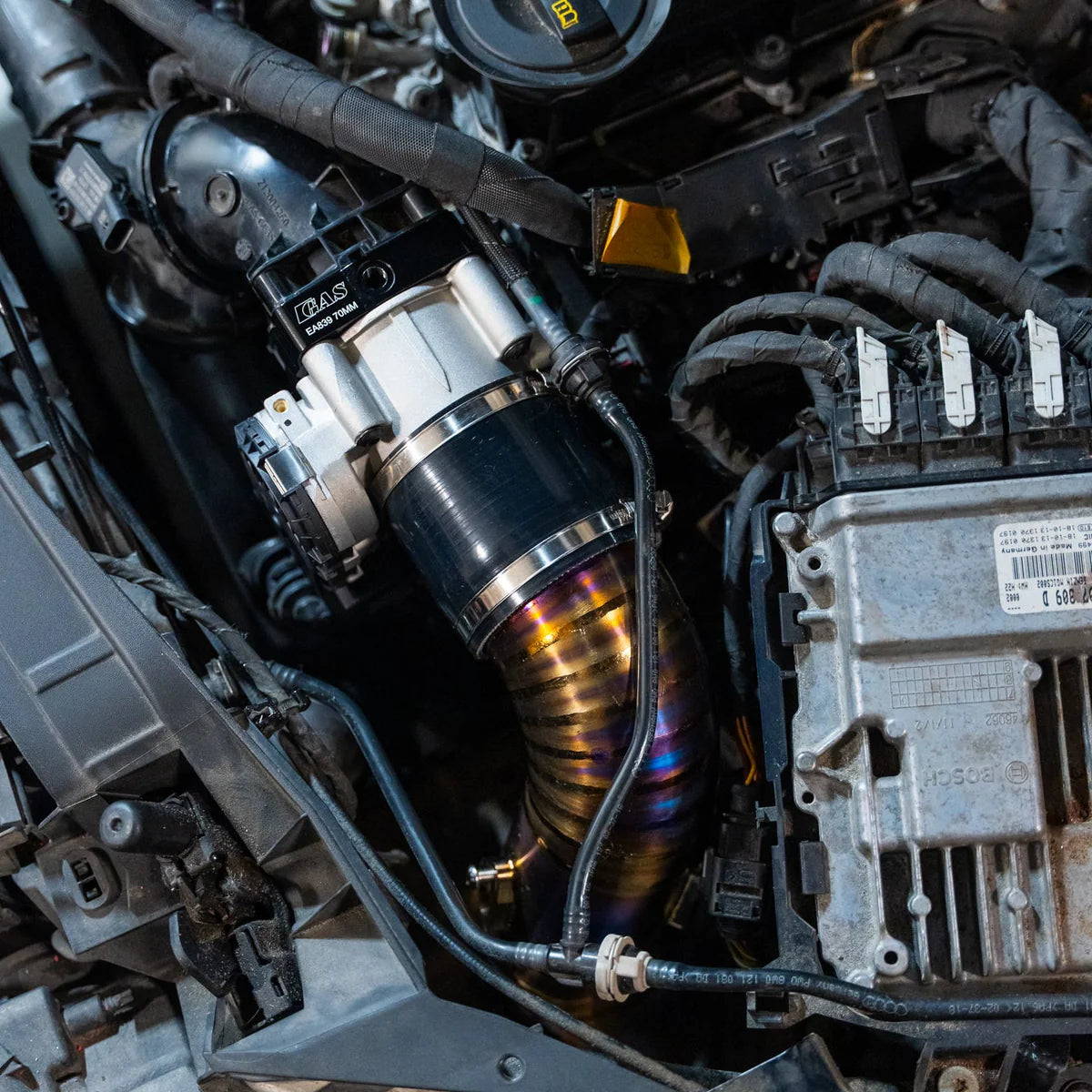 GAS 70mm Throttle Body Upgrade, Audi 2.9T/3.0T EA839