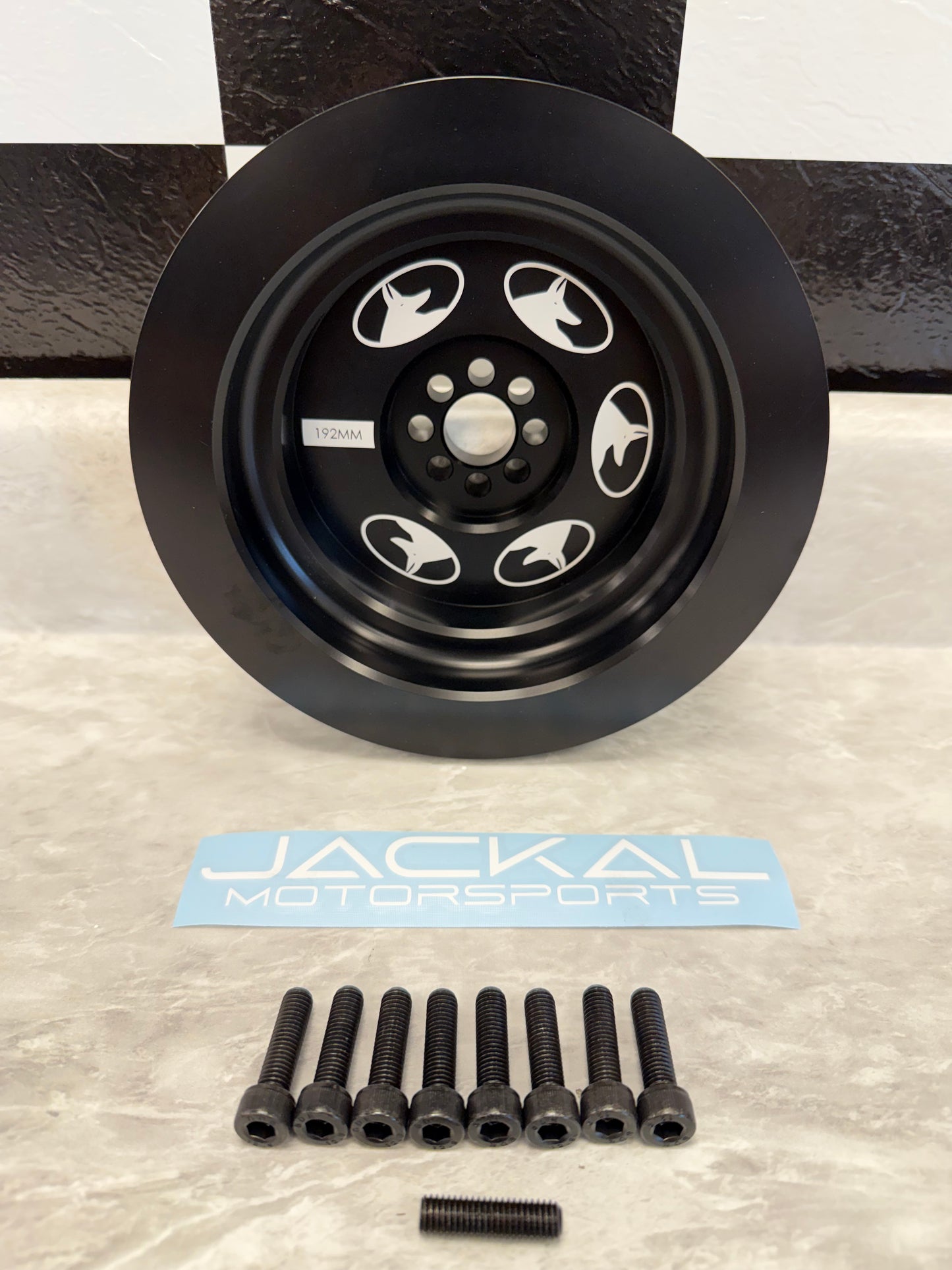 Jackal Motorsports 192mm Audi 3.0T Crank Pulley Upgrade