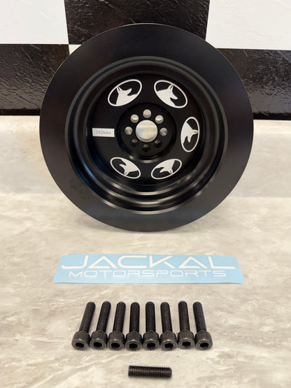 Jackal Motorsports 192mm Audi 3.0T Crank Pulley Upgrade