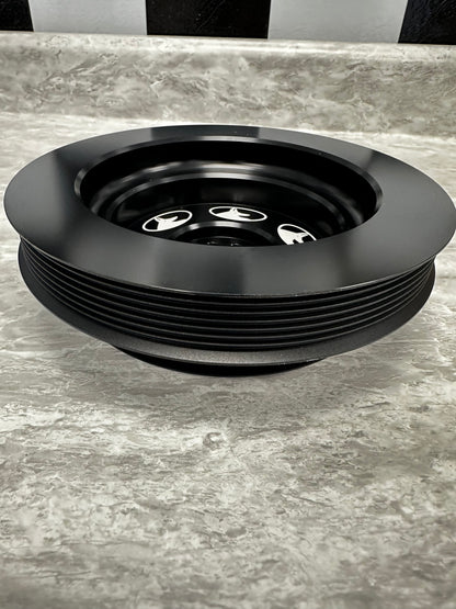 Jackal Motorsports 207mm Audi 3.0T Lower Pulley Upgrade | S4 S5 SQ5 A6 A7 Q7 Supercharged