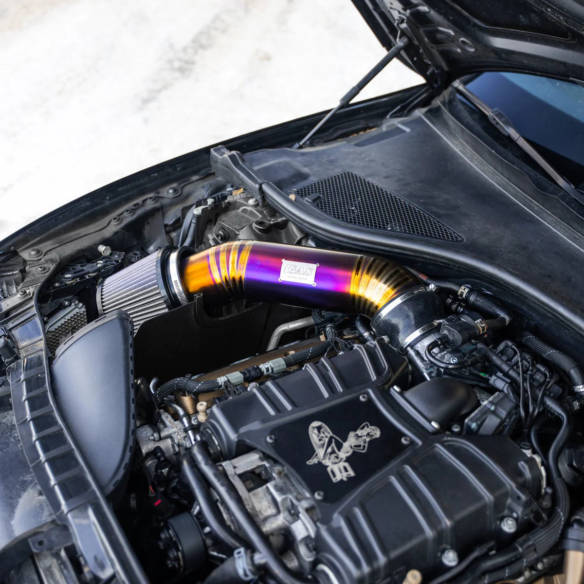 GAS Omega 102mm Titanium Intake C7/C7.5 A6/A7