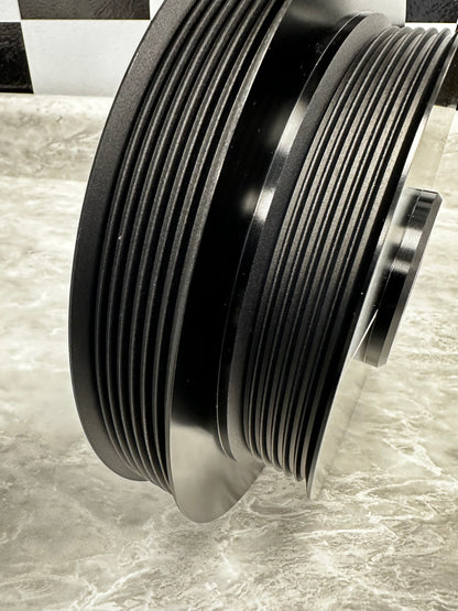 Jackal Motorsports 207mm Audi 3.0T Lower Pulley Upgrade | S4 S5 SQ5 A6 A7 Q7 Supercharged