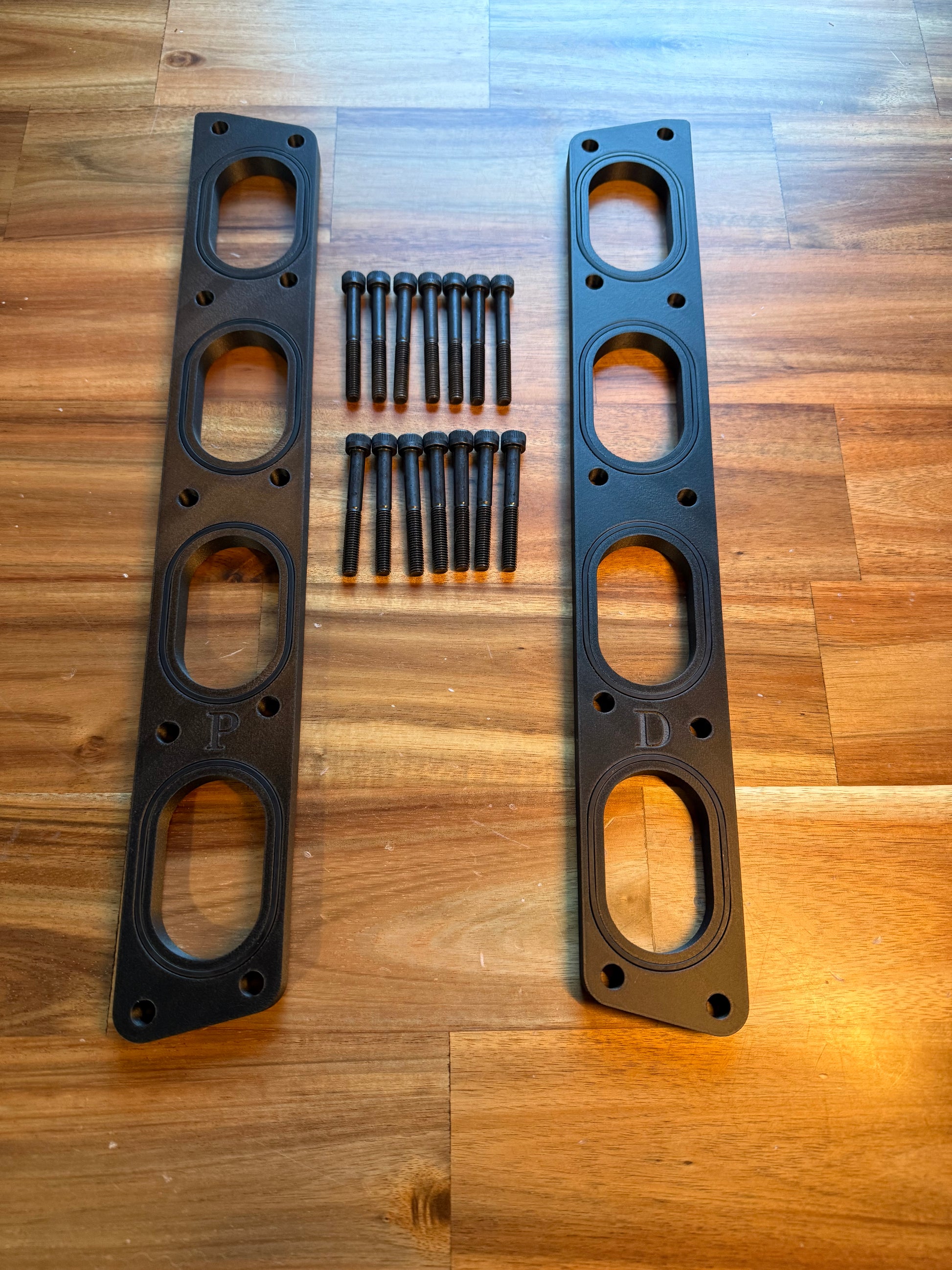 Thermal Spacers - 14 bolts - Oring and grooved.
