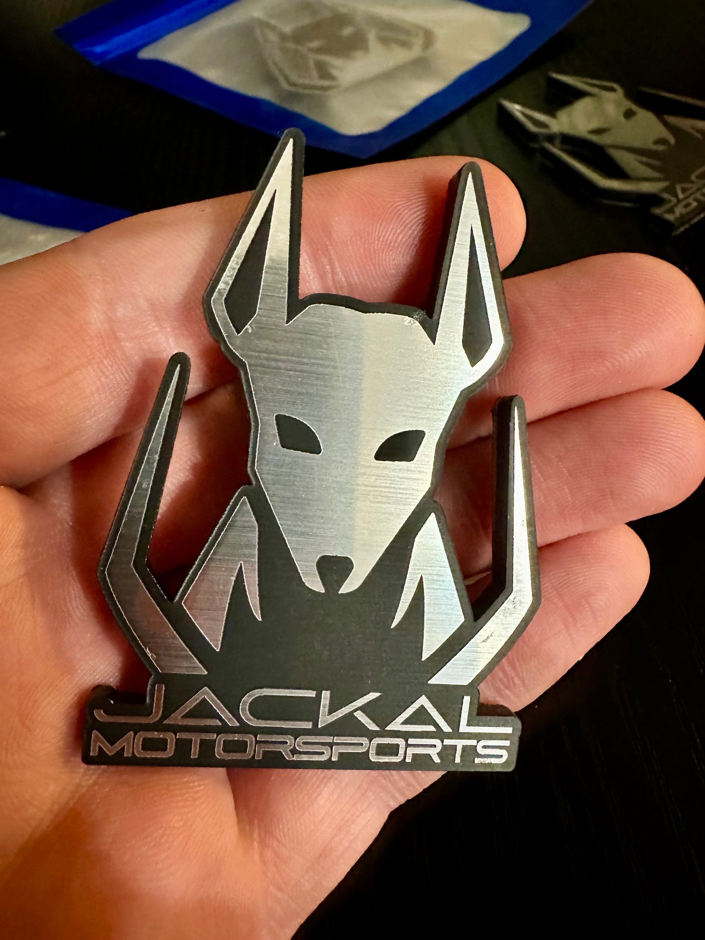 Jackal Motorsports Badges