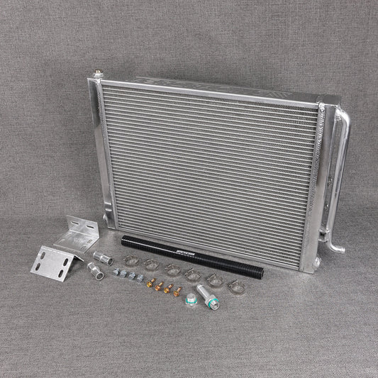 Merc Racing Upgraded Heat Exchanger for Audi S4, S5, S6, S7, A6, A7, Q5, SQ5 - Polished