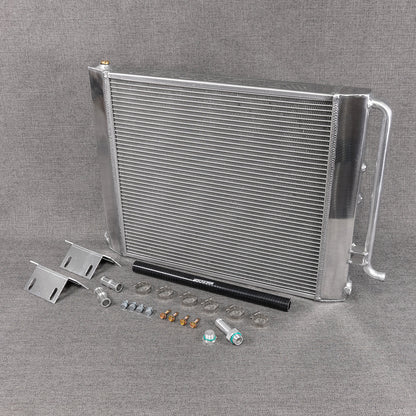 Merc Racing High Capacity heat exchanger for Audi S6, S7, A7, A6, Q5, SQ5, S4, S5 Polished