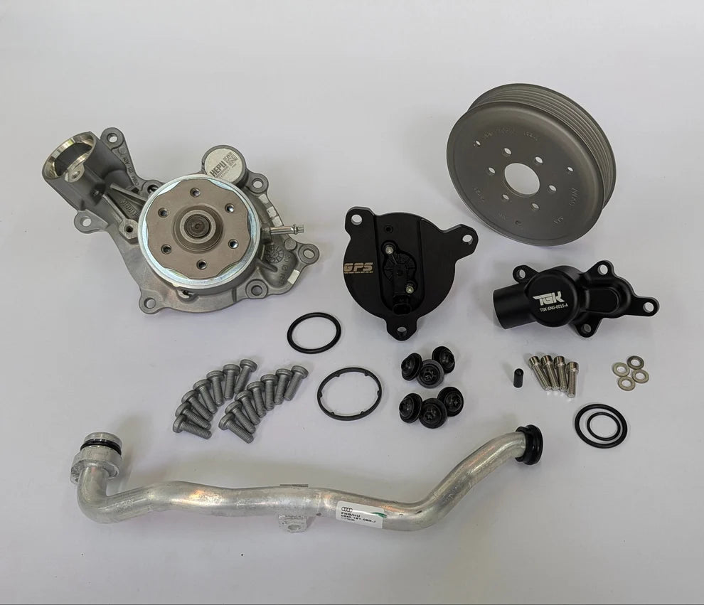 Audi EA839 3.0T/2.9T 6 Bolt Water Pump, Thermostat and Shutoff Valve Cooling Maintenance Kit