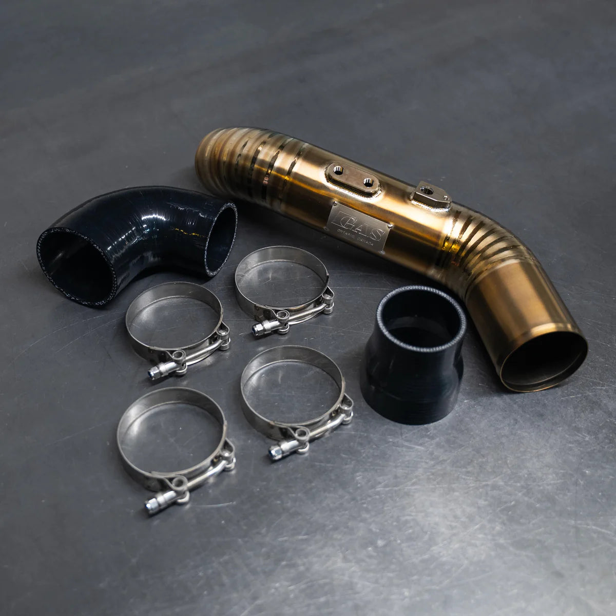 GAS Titanium Upper Charge Pipe Kit, B9/B9.5 Audi RS4/RS5