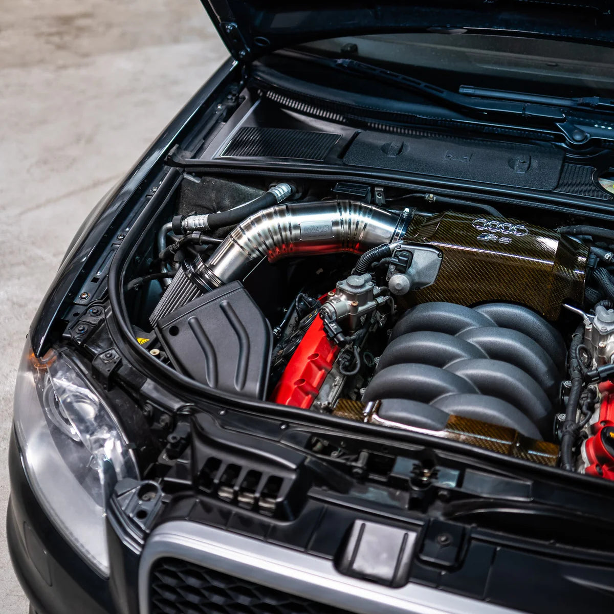GAS Omega V2 102mm Titanium B7 RS4 Intake