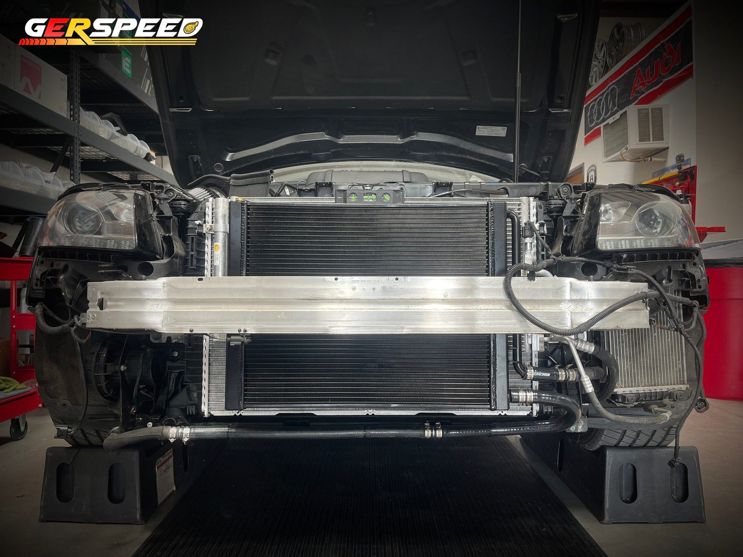 Merc Racing Upgraded Heat Exchanger for Audi S4, S5, S6, S7, A6, A7, Q5, SQ5